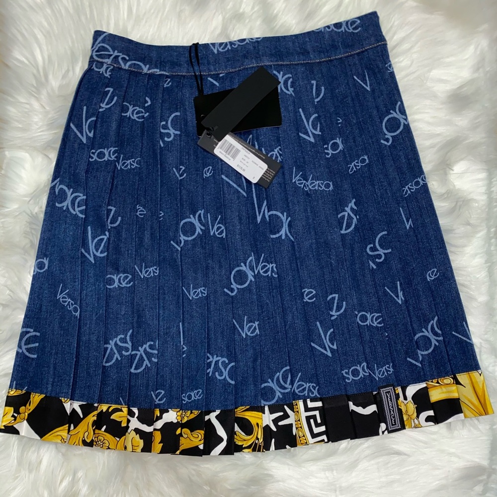 Versace Denim Skirt